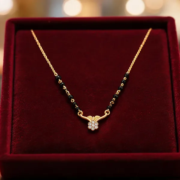 Black_Gold_Alloy_Beaded_Floral_Pendant_Mangalsutra_Necklace_For_Women