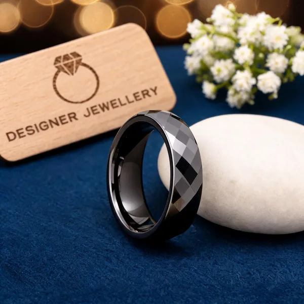 Black_Stainless_Steel_Faceted_Band_Ring_For_Men
