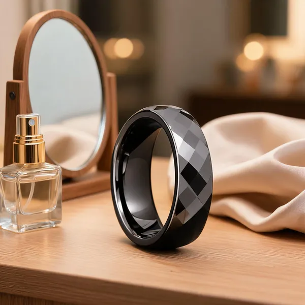 Black_Stainless_Steel_Faceted_Band_Ring_For_Men