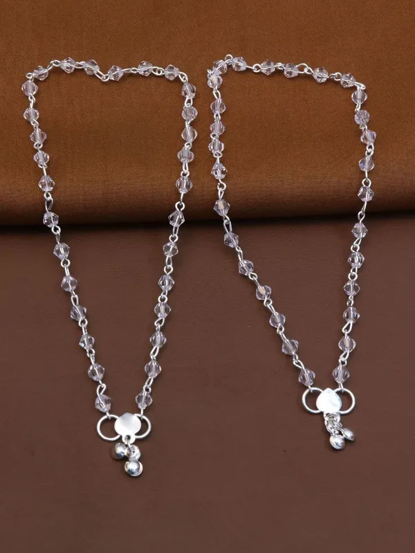 Silver_Crystal_Beaded_Anklets_for_Women