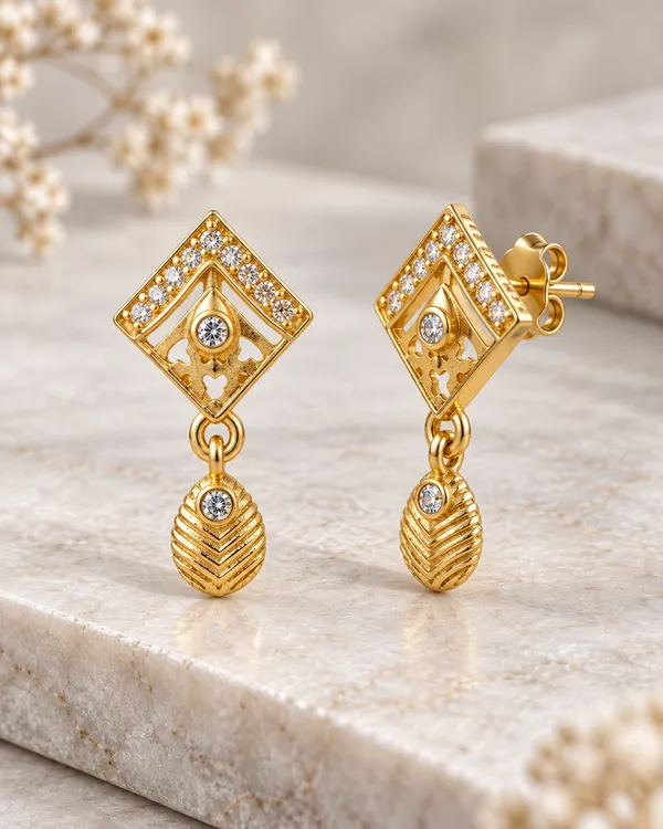 Gold_Tone_Geometric_Drop_Earrings_for_Women