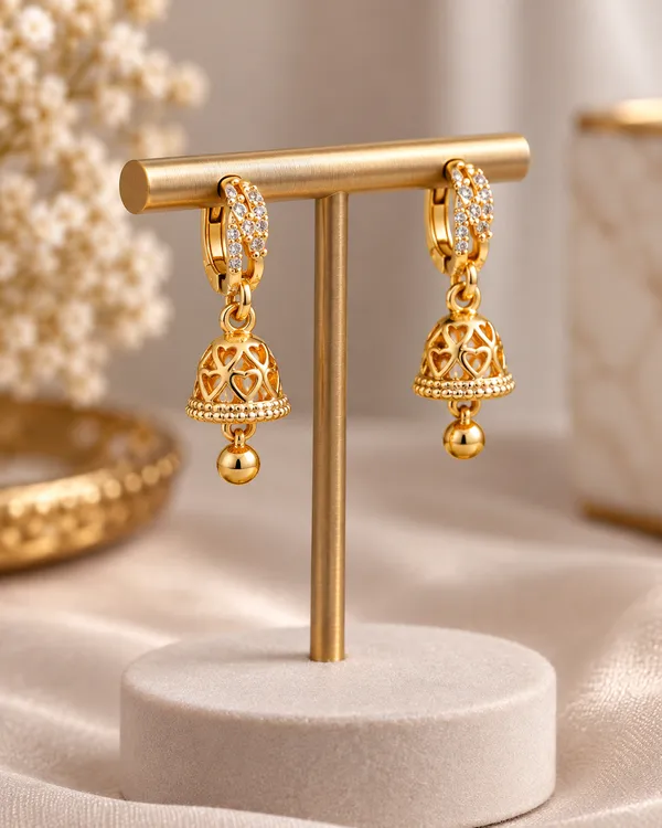 Gold_Tone_Crystal_Studded_Jhumka_Earrings