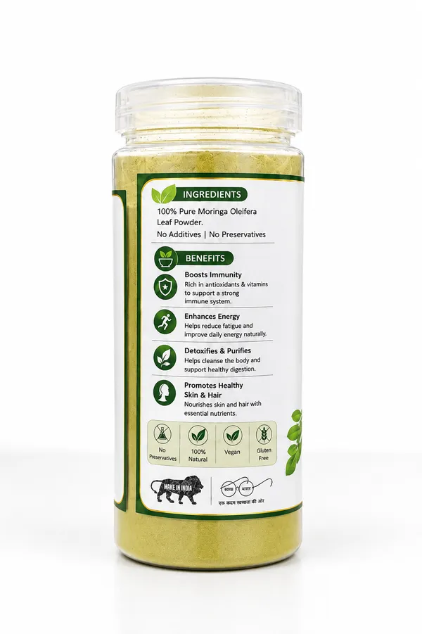BSR_Green_Gold_Moringa_Leaf_Powder_100_Gram