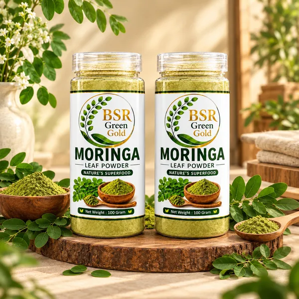 BSR_Green_Gold_Moringa_Leaf_Powder_100_Gram_|_Combo_Pack