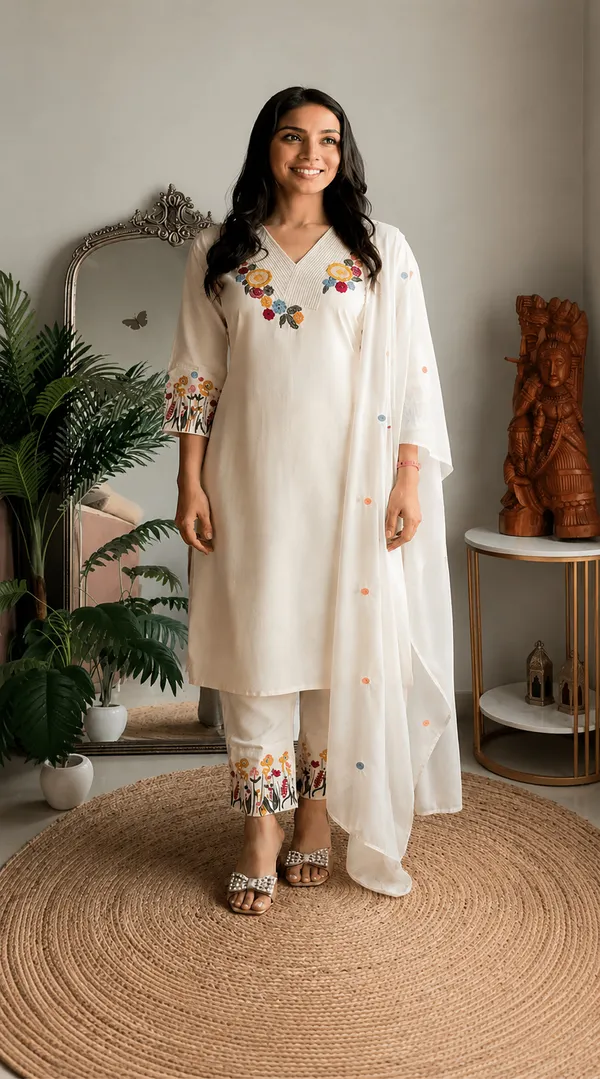 White_Embroidered_Straight_Kurta_Set_for_Women