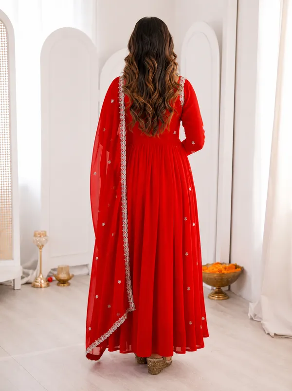 Red_Embellished_Anarkali_Suit_Set_for_Women