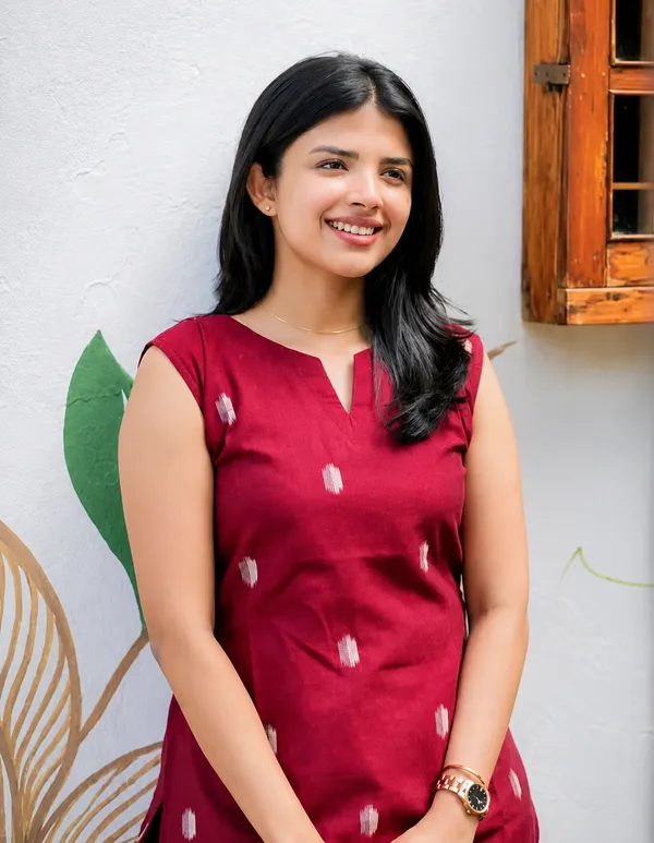 Maroon_Sleeveless_Straight_Kurta_for_Women