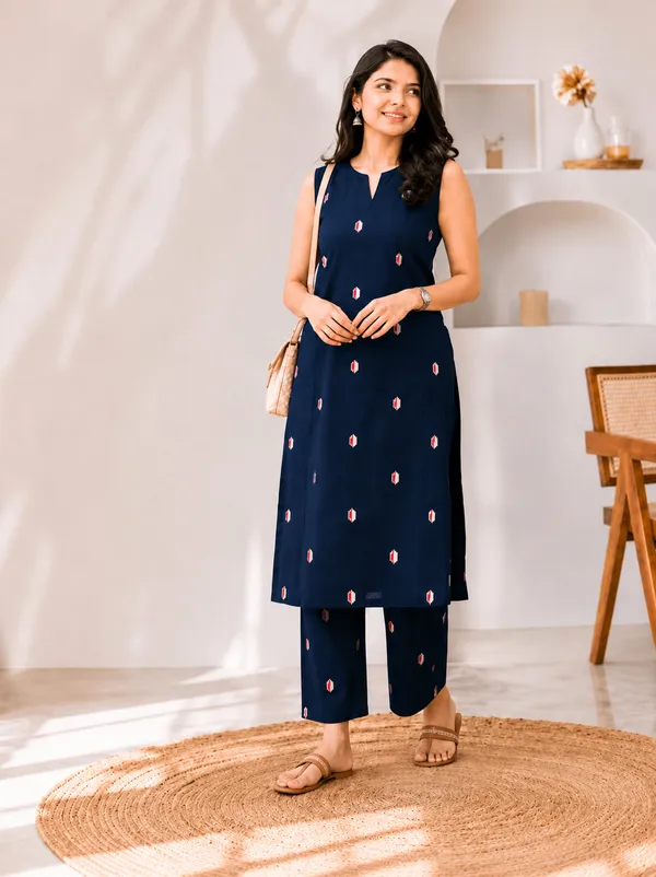 Navy_Printed_Straight_Kurta_Set_for_Women