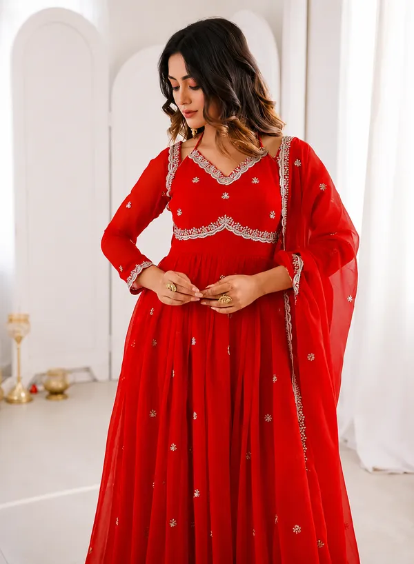 Red_Embellished_Anarkali_Suit_Set_for_Women