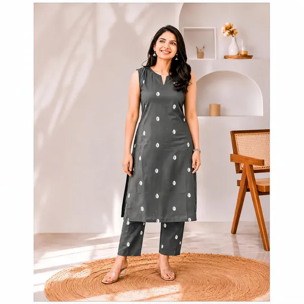 Grey_And_Purple_Cotton_Blend_Sleeveless_Printed_Straight_Kurta_Set_For_Women_Pack_Of_2