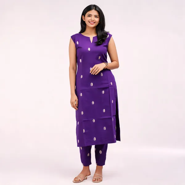 Purple_Cotton_Blend_Sleeveless_Printed_Straight_Kurta_Set_For_Women