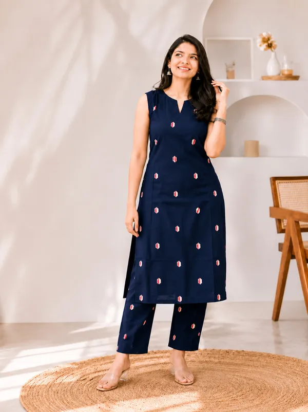 Navy_Printed_Straight_Kurta_Set_for_Women