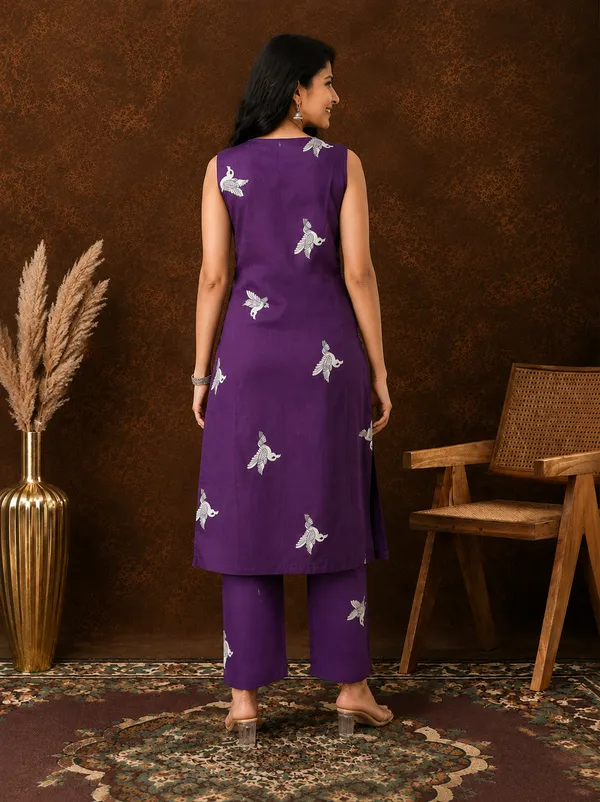 Women's_Cotton_Blend_Printed_Sleeveless_Kurti_with_Pant_Set_Round_Neck_Soft_&_Comfortable_Ethnic_Co-Ord_Set_for_Women_Casual,_Office_&_Daily_Wear