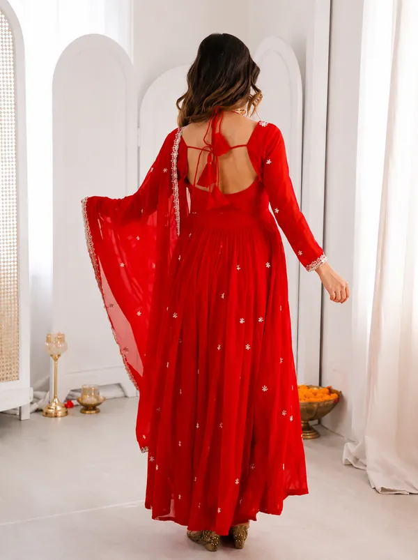Red_Embellished_Anarkali_Suit_Set_for_Women