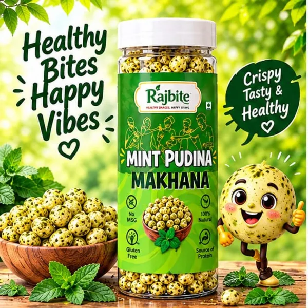 Rajbite_Mint_Pudina_Roasted_Makhana_Cow_Ghee_75G_-_Pack_of_2