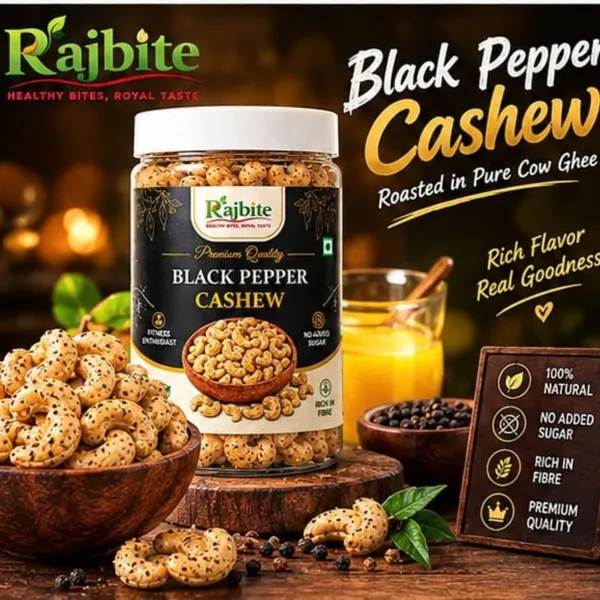 Rajbite_Black_Pepper_Roasted_Cashews_Cow_Ghee