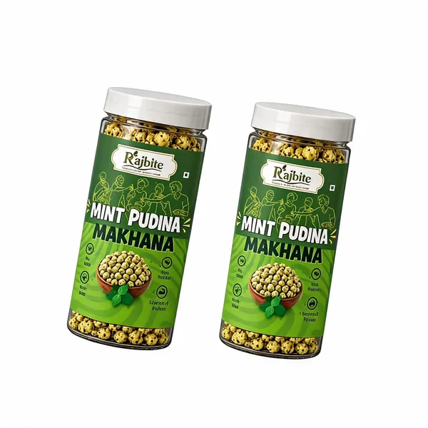 Rajbite_Mint_Pudina_Roasted_Makhana_Cow_Ghee_75G_-_Pack_of_2