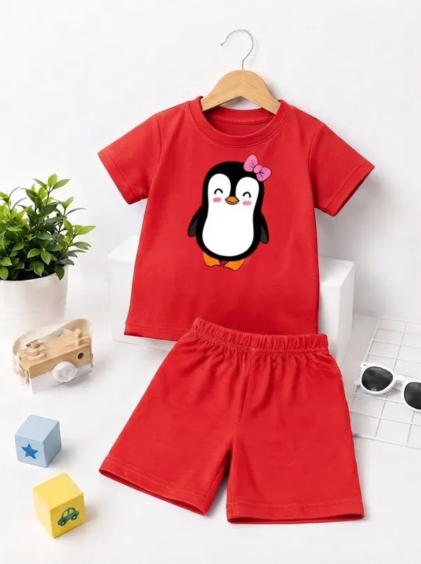 Sweet_Penguin_|_Red_Co-ord_Set