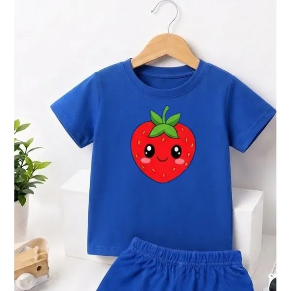 Sweet_Strawberry_|_Royal_Blue_Co-ord_Set