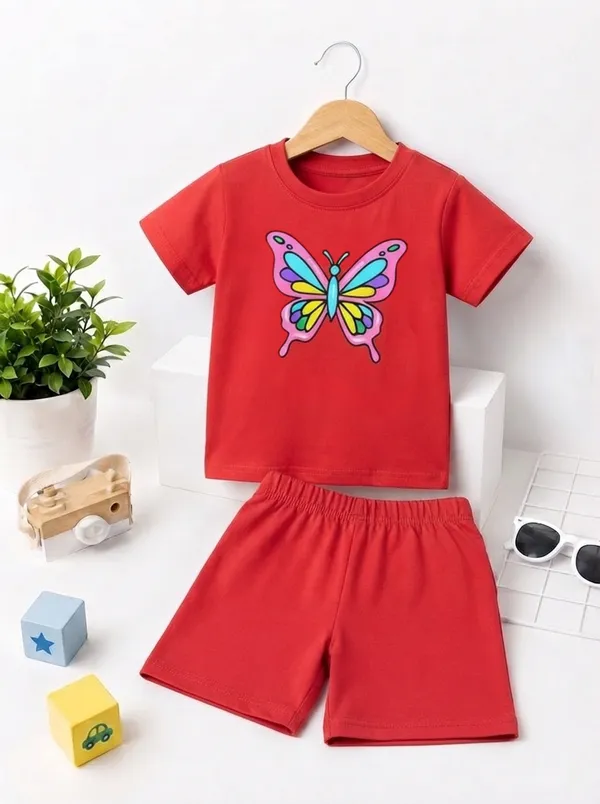 Rainbow_Butterfly_|_Red_Co-ord_Set