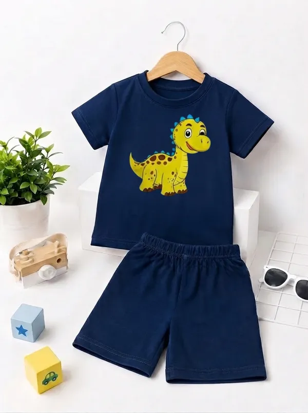 Happy_Dino_|_Deep_Blue_Co-ord_Set