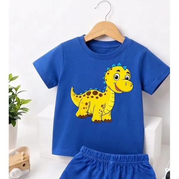 Happy_Dino_|_Royal_Blue_Co-ord_Set