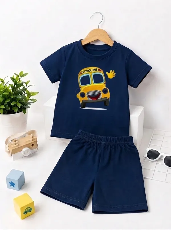 Smiley_School_Bus_|_Deep_Blue_Co-ord_Set