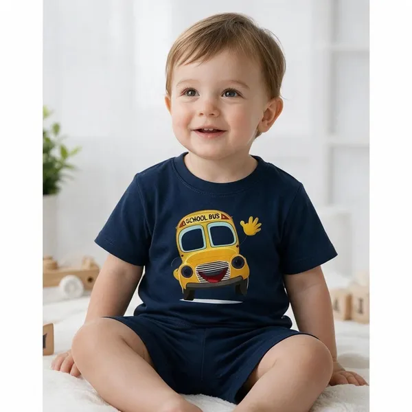 Smiley_School_Bus_|_Deep_Blue_Co-ord_Set