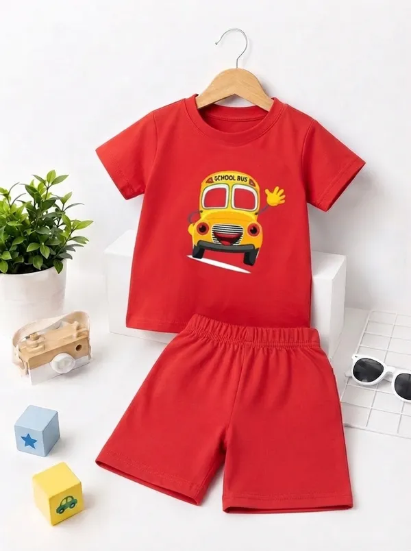 Smiley_School_Bus_|_Red_Co-ord_Set