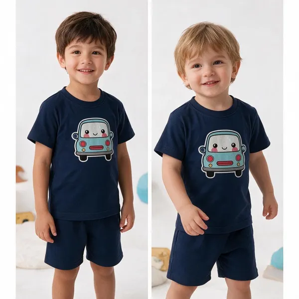 Smiley_Blue_Car_|_Deep_Blue_Co-ord_Set
