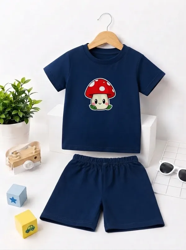 Happy_Mushroom_|_Deep_Blue_Co-ord_Set