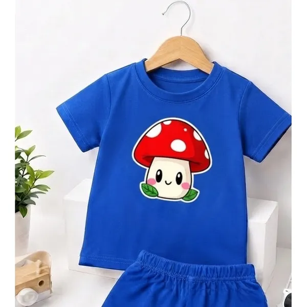 Happy_Mushroom_|_Royal_Blue_Co-ord_Set