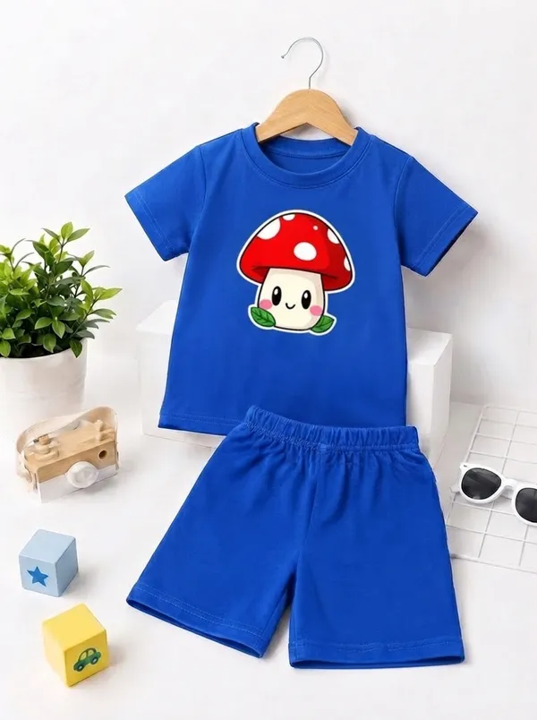 Happy_Mushroom_|_Royal_Blue_Co-ord_Set