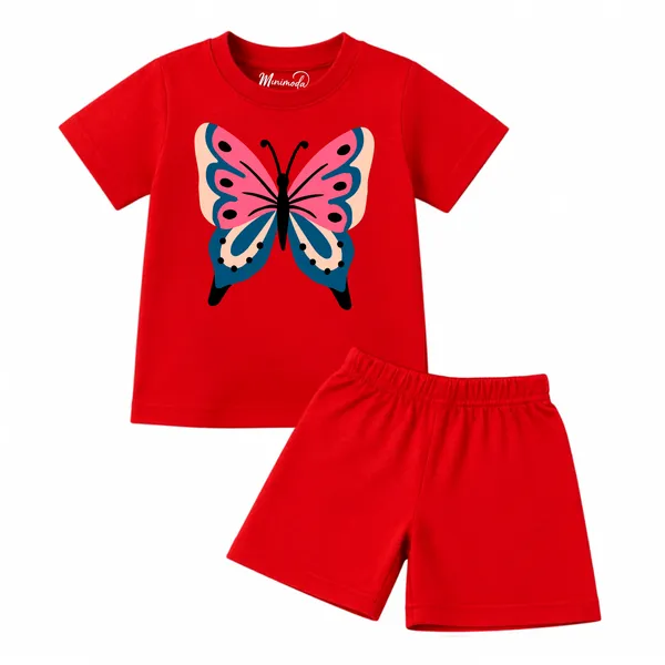 Pretty_Butterfly_&_School_Dino_|_Red_&_Deep_Blue_Co-ord_Set_Combo_(Pack_of_2)