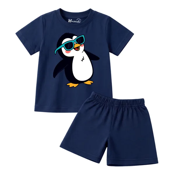 Cool_Penguin_|_Deep_Blue_Co-ord_Set