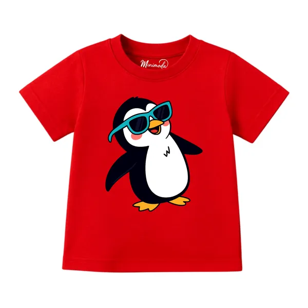 Cool_Penguin_&_Baby_Dino_|_Red_&_Deep_Blue_Co-ord_Set_Combo_(Pack_of_2)