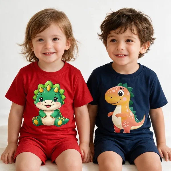 Baby_Dino_&_Sunset_Dino_|_Red_&_Deep_Blue_Co-ord_Set_Combo_(Pack_of_2)