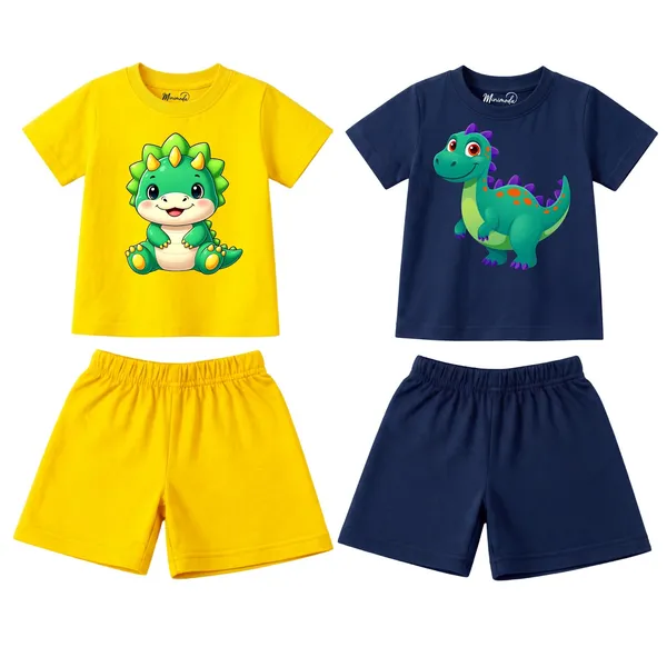 Baby_Dino_&_Spiky_Dino_|_Yellow_&_Deep_Blue_Cotton_Co-ord_Set_Combo_for_Boys_(Pack_of_2)