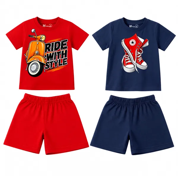 Ride_With_Style_Scooter_&_Red_Sneakers_|_Red_&_Deep_Blue_Co-ord_Set_Combo_(Pack_of_2)