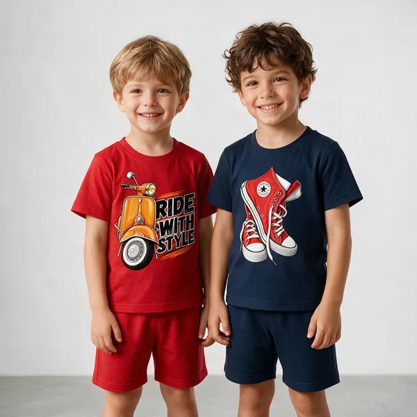 Ride_With_Style_Scooter_&_Red_Sneakers_|_Red_&_Deep_Blue_Co-ord_Set_Combo_(Pack_of_2)