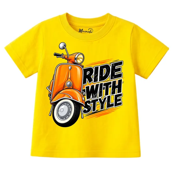 Ride_With_Style_Scooter_&_Roaring_T-Rex_|_Yellow_&_Deep_Blue_Cotton_Co-ord_Set_Combo_for_Boys_(Pack_of_2)