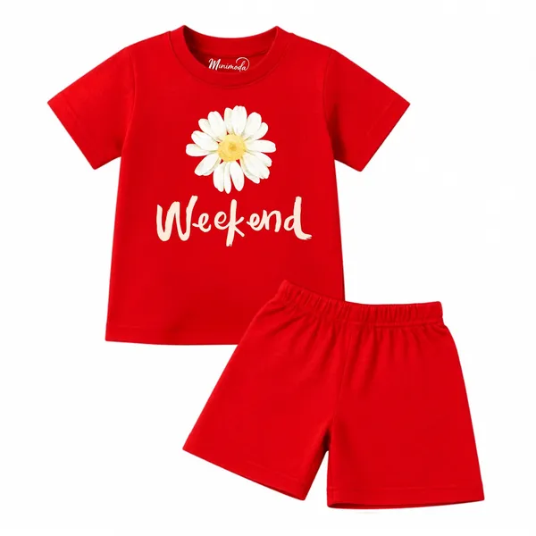 Weekend_Daisy_&_Pretty_Butterfly_|_Red_&_Yellow_Cotton_Co-ord_Set_Combo_for_Girls_(Pack_of_2)