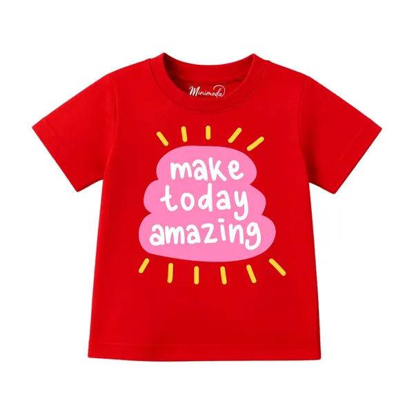 Make_Today_Amazing_&_Star_Cupcake_|_Red_&_Yellow_Cotton_T-Shirt_Combo_for_Girls_(Pack_of_2)