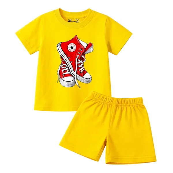 Rainbow_Awesome_&_Red_Sneakers_|_Red_&_Yellow_Cotton_Co-ord_Set_Combo_for_Boys_(Pack_of_2)