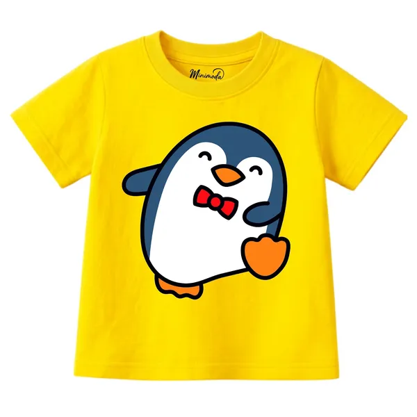 Enjoy_Today_&_Dapper_Penguin_|_Red_&_Yellow_Cotton_Co-ord_Set_Combo_for_Girls_(Pack_of_2)