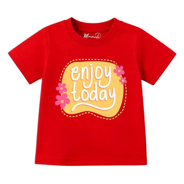 Enjoy_Today_&_Dapper_Penguin_|_Red_&_Yellow_Cotton_Co-ord_Set_Combo_for_Girls_(Pack_of_2)
