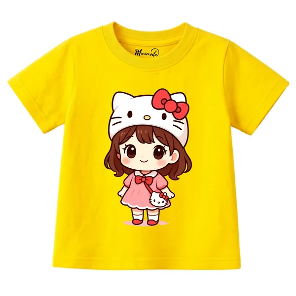 Hello_Sunshine_&_Kitty_Girl_|_Red_&_Yellow_Cotton_Co-ord_Set_Combo_for_Girls_(Pack_of_2)