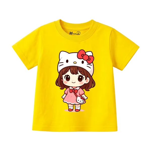 Hello_Sunshine_&_Kitty_Girl_|_Red_&_Yellow_Cotton_T-Shirt_Combo_for_Girls_(Pack_of_2)