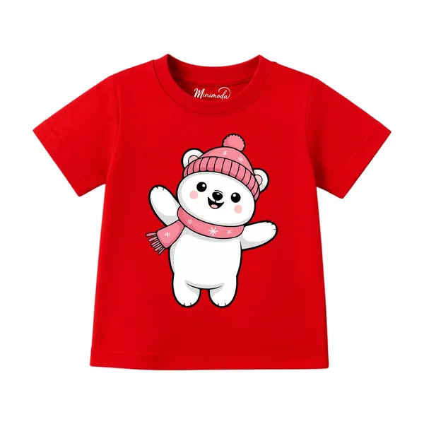 Pink_Hat_Polar_Bear_&_Be_Positive_|_Red_&_Yellow_Cotton_T-Shirt_Combo_for_Girls_(Pack_of_2)