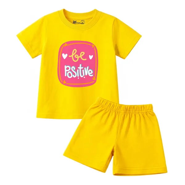 Pink_Hat_Polar_Bear_&_Be_Positive_|_Red_&_Yellow_Cotton_Co-ord_Set_Combo_for_Girls_(Pack_of_2)